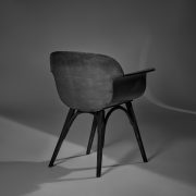 Cadeira Gerdau – Imbuia Original de Época - 2 - Pé Palito Vintage - Photo Sérgio de Rezende