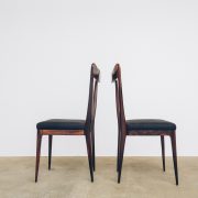 Cadeiras de Jantar Jacarandá Anos 50 - 4 - Pé Palito Vintage